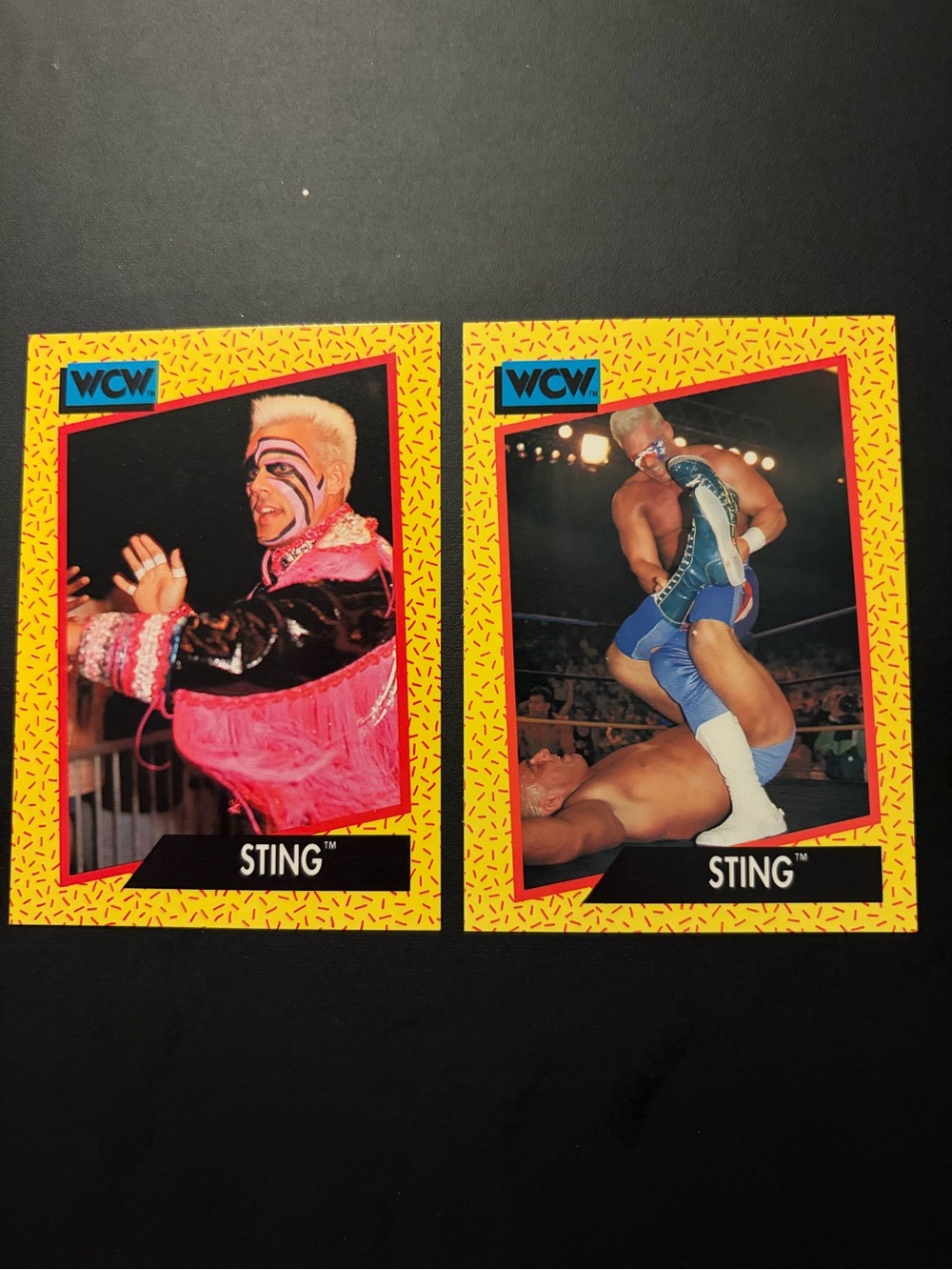 All 2 Sting 1991 Impel WWE WCW Rookie RC Wrestling Card